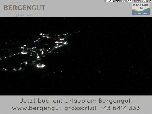 Archiv Foto Webcam Blick vom Hotel Bergengut nach Grossarl