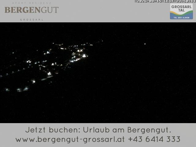 Archiv Foto Webcam Blick vom Hotel Bergengut nach Grossarl