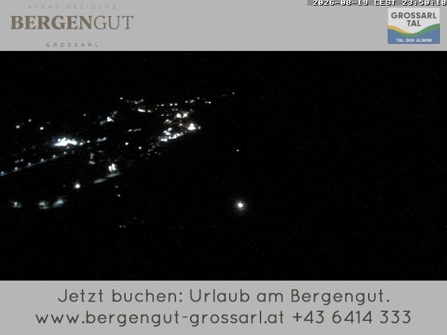 Archiv Foto Webcam Blick vom Hotel Bergengut nach Grossarl