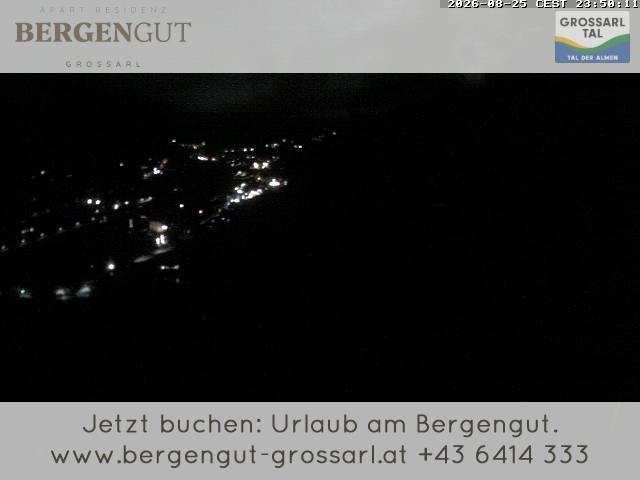 Archiv Foto Webcam Blick vom Hotel Bergengut nach Grossarl