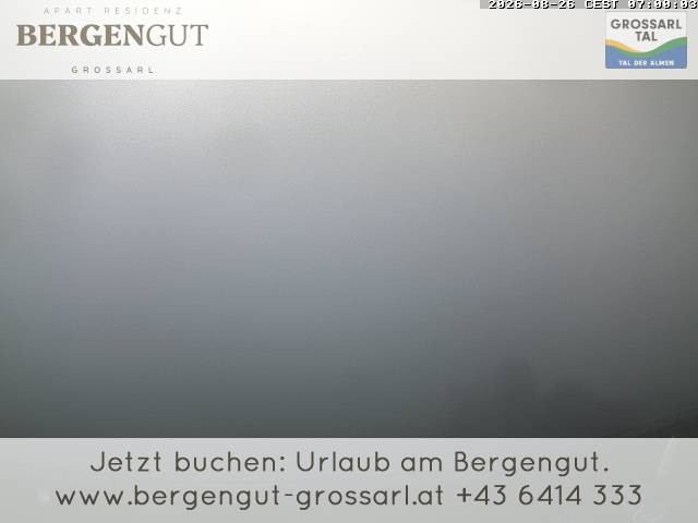 Archiv Foto Webcam Blick vom Hotel Bergengut nach Grossarl