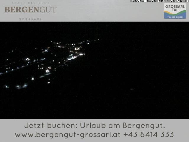 Archiv Foto Webcam Blick vom Hotel Bergengut nach Grossarl
