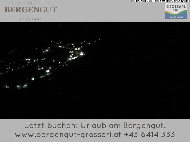 Archiv Foto Webcam Blick vom Hotel Bergengut nach Grossarl