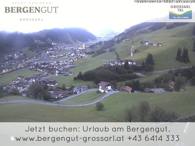 Archived image Webcam View Hotel Bergengut