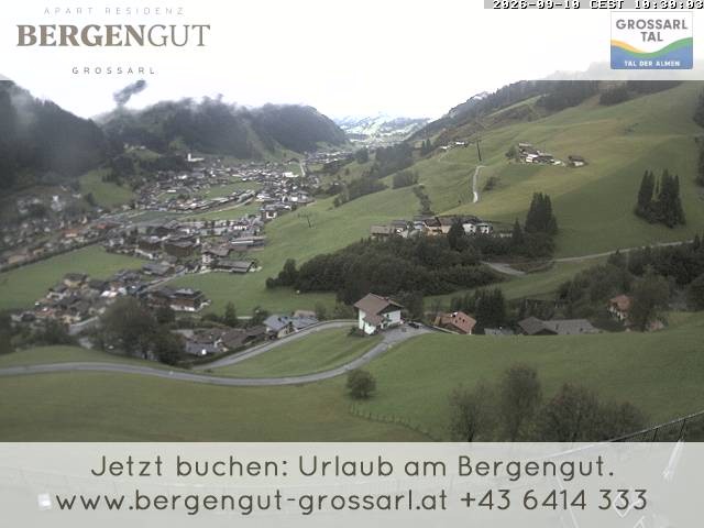 Archived image Webcam View Hotel Bergengut