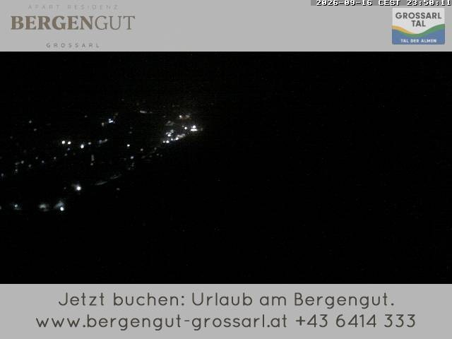 Archiv Foto Webcam Blick vom Hotel Bergengut nach Grossarl