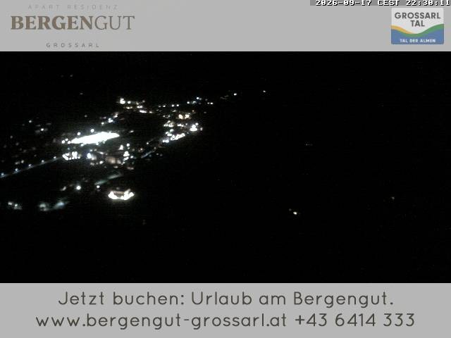 Archiv Foto Webcam Blick vom Hotel Bergengut nach Grossarl