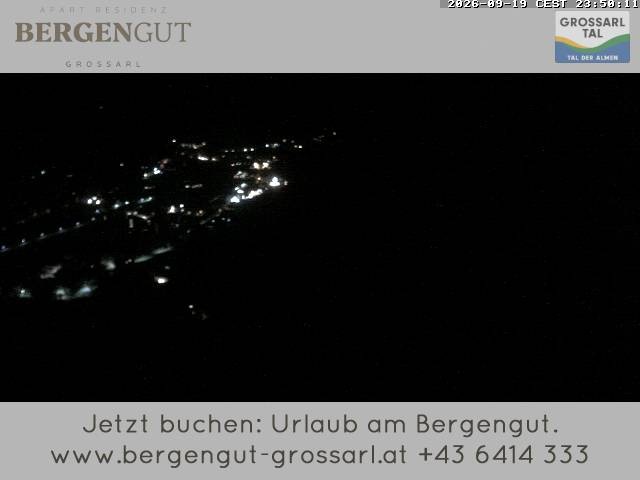 Archiv Foto Webcam Blick vom Hotel Bergengut nach Grossarl