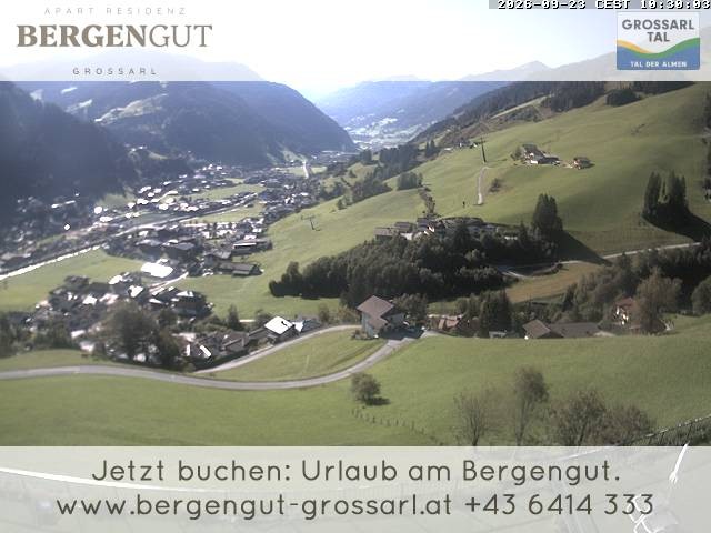 Archived image Webcam View Hotel Bergengut