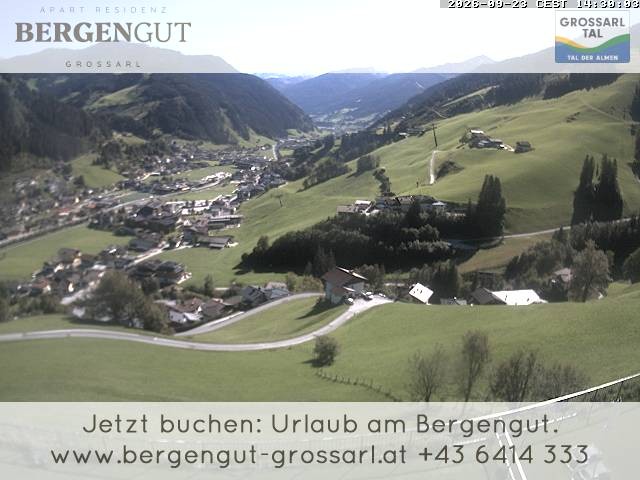 Archived image Webcam View Hotel Bergengut