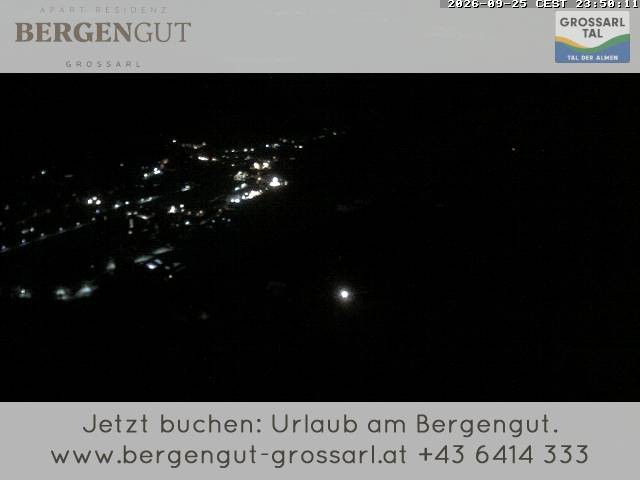 Archiv Foto Webcam Blick vom Hotel Bergengut nach Grossarl