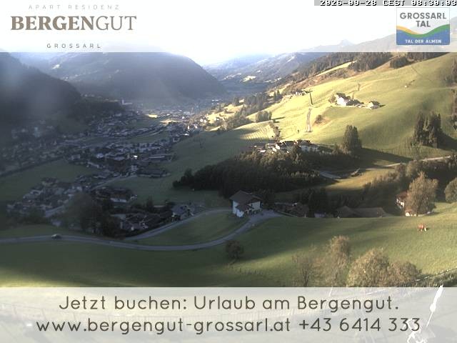 Archived image Webcam View Hotel Bergengut