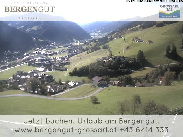 Archived image Webcam View Hotel Bergengut