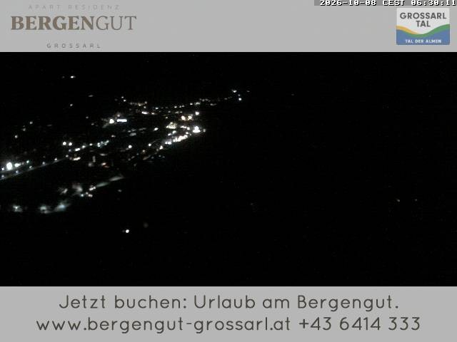 Archiv Foto Webcam Blick vom Hotel Bergengut nach Grossarl