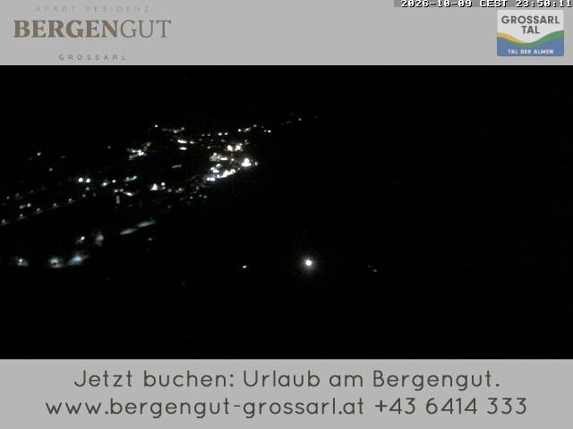Archiv Foto Webcam Blick vom Hotel Bergengut nach Grossarl
