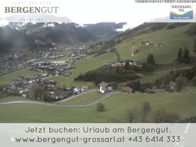 Archived image Webcam View Hotel Bergengut