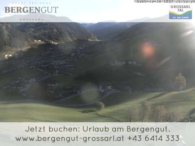 Archived image Webcam View Hotel Bergengut
