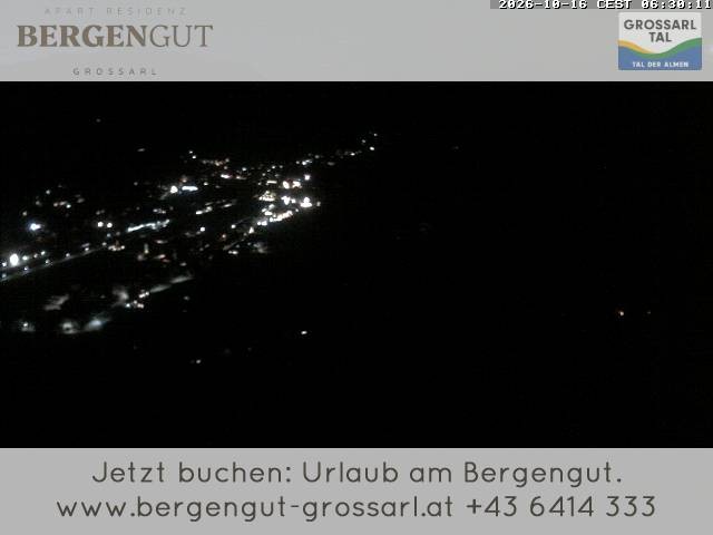 Archiv Foto Webcam Blick vom Hotel Bergengut nach Grossarl