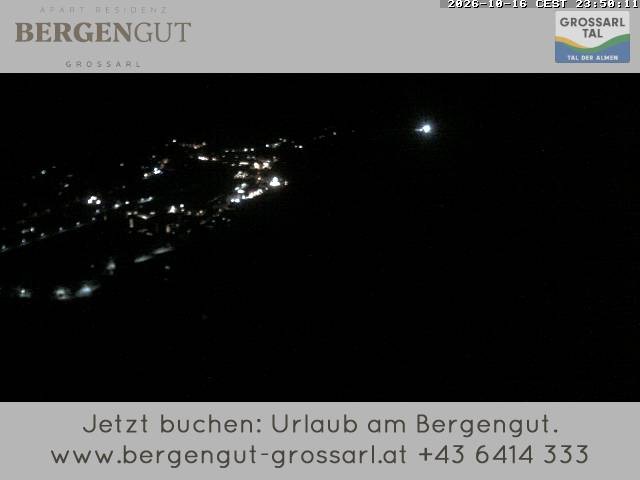 Archiv Foto Webcam Blick vom Hotel Bergengut nach Grossarl