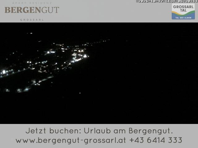 Archiv Foto Webcam Blick vom Hotel Bergengut nach Grossarl