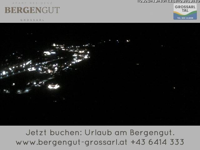 Archiv Foto Webcam Blick vom Hotel Bergengut nach Grossarl