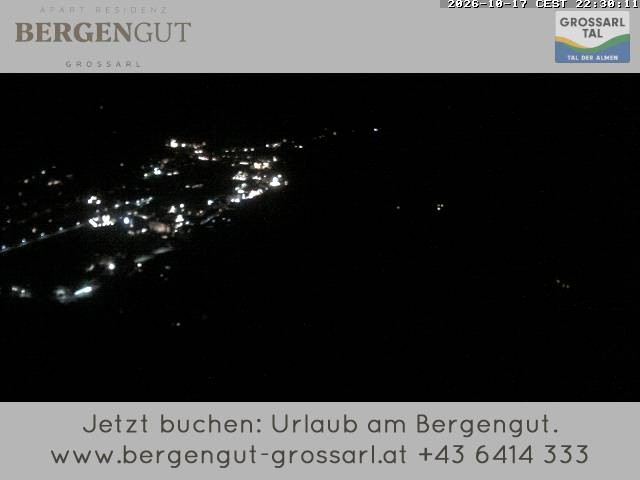 Archiv Foto Webcam Blick vom Hotel Bergengut nach Grossarl