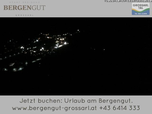 Archiv Foto Webcam Blick vom Hotel Bergengut nach Grossarl