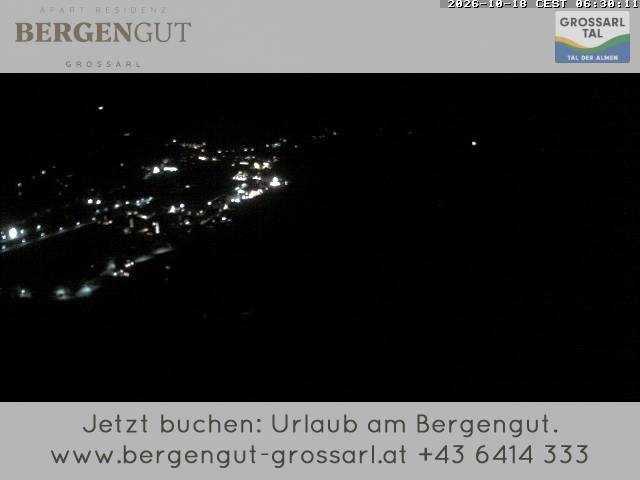Archiv Foto Webcam Blick vom Hotel Bergengut nach Grossarl