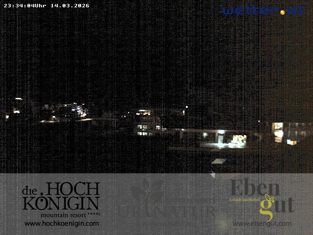 Archived image Webcam Maria Alm - View Hotel Hochkönigin