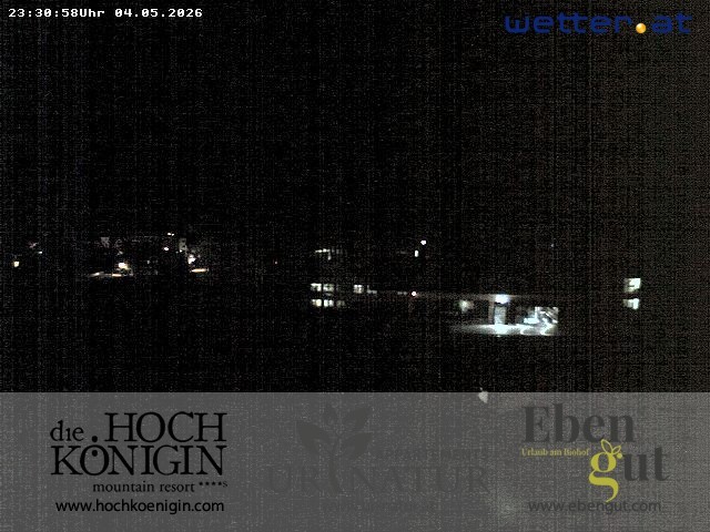 Archived image Webcam Maria Alm - View Hotel Hochkönigin