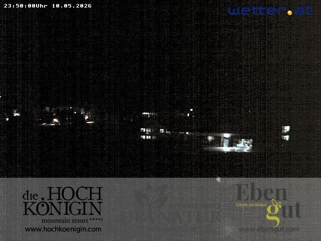 Archived image Webcam Maria Alm - View Hotel Hochkönigin