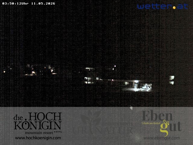 Archived image Webcam Maria Alm - View Hotel Hochkönigin