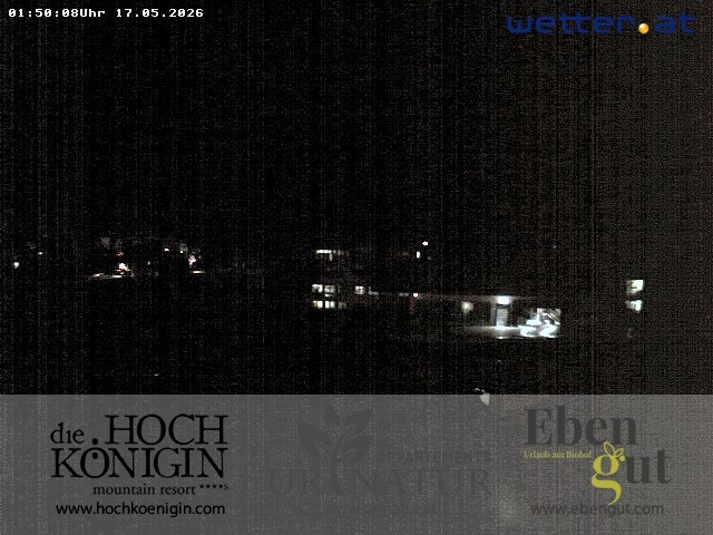 Archived image Webcam Maria Alm - View Hotel Hochkönigin