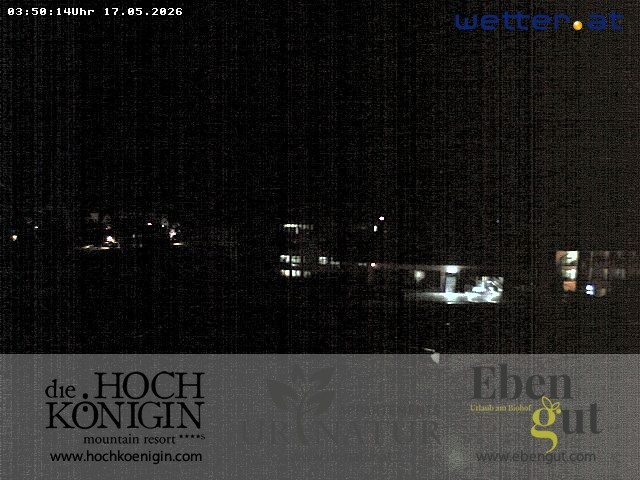 Archived image Webcam Maria Alm - View Hotel Hochkönigin