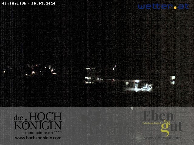 Archived image Webcam Maria Alm - View Hotel Hochkönigin