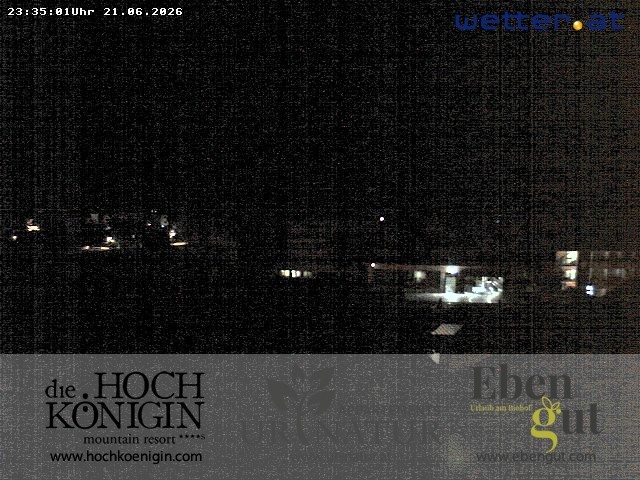 Archived image Webcam Maria Alm - View Hotel Hochkönigin