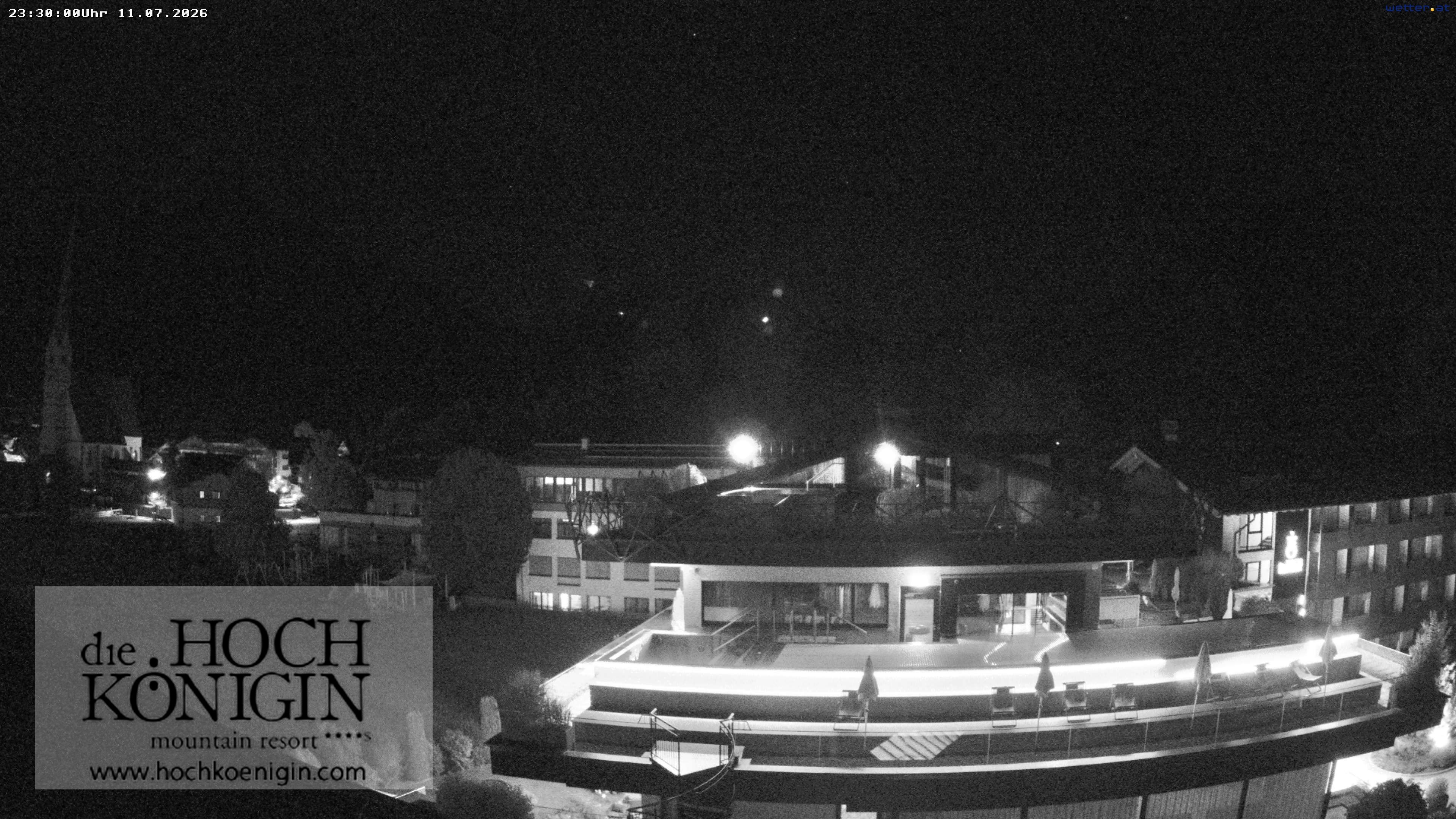 Archived image Webcam Maria Alm - View Hotel Hochkönigin