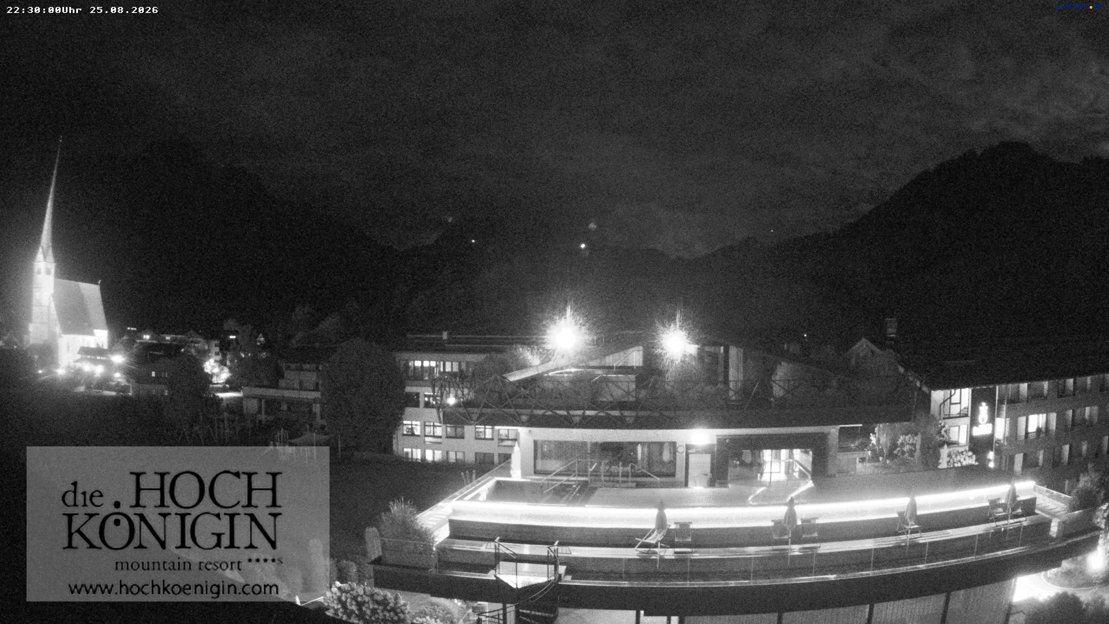 Archived image Webcam Maria Alm - View Hotel Hochkönigin