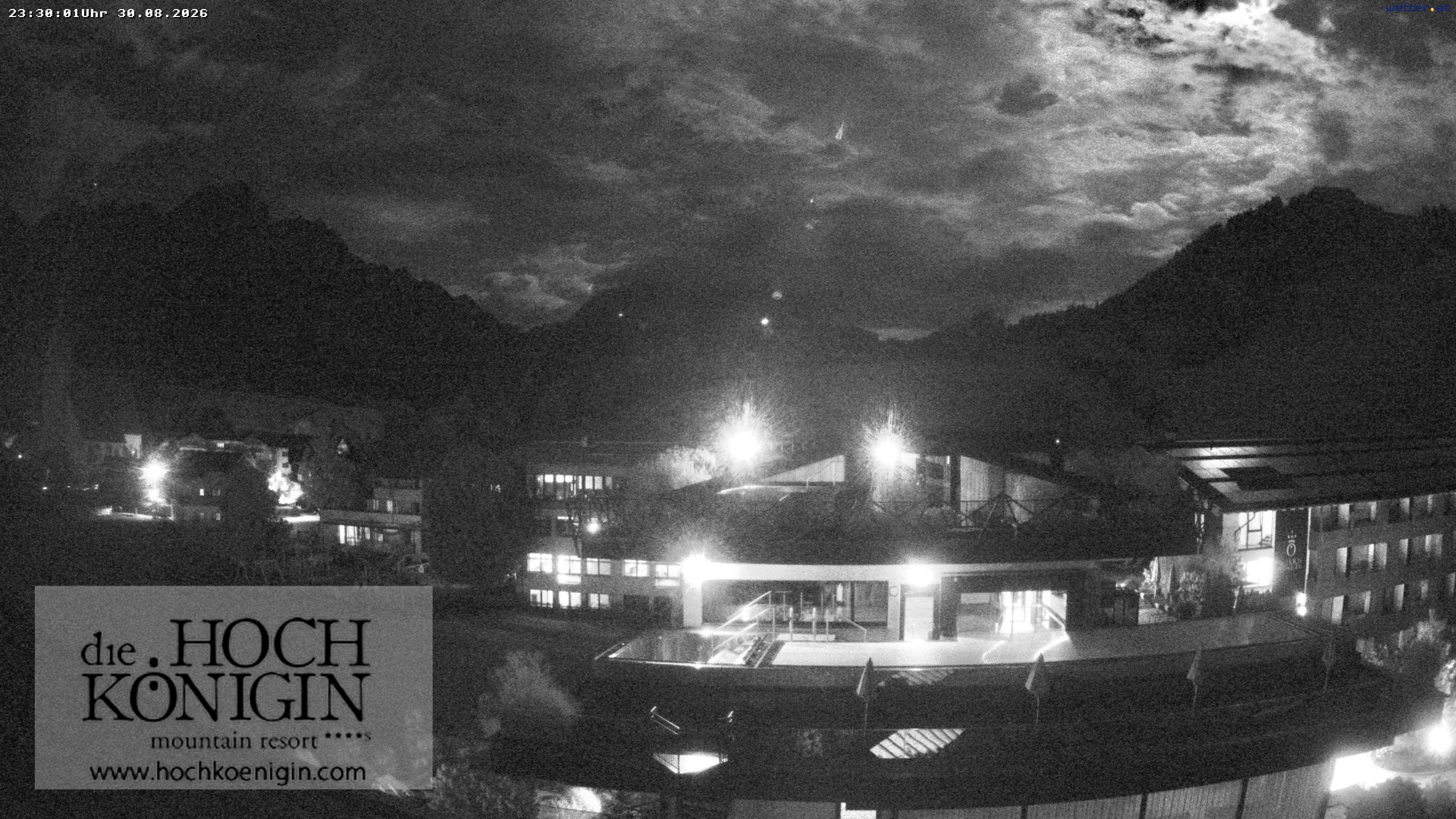 Archived image Webcam Maria Alm - View Hotel Hochkönigin
