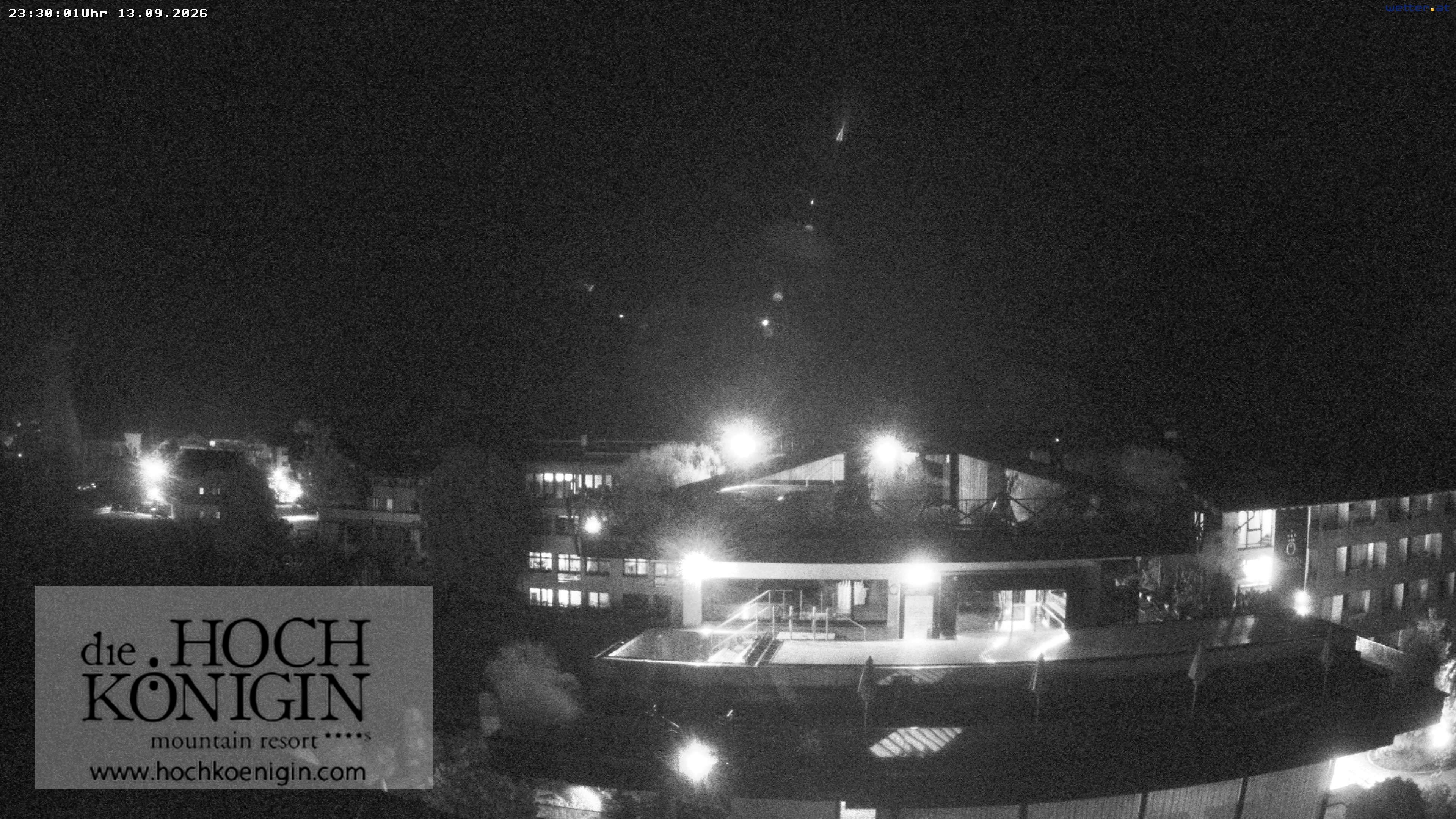 Archived image Webcam Maria Alm - View Hotel Hochkönigin