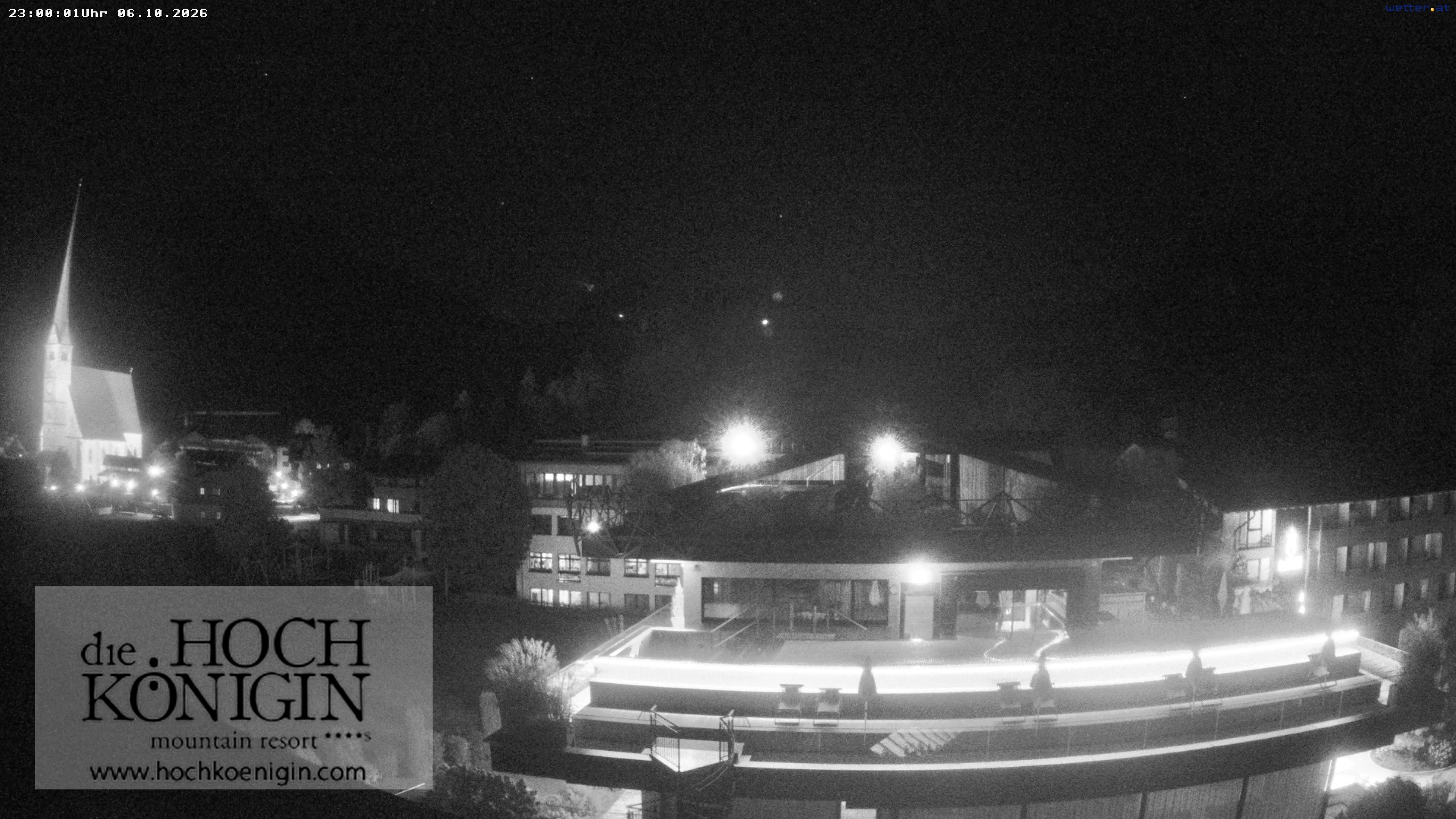 Archived image Webcam Maria Alm - View Hotel Hochkönigin