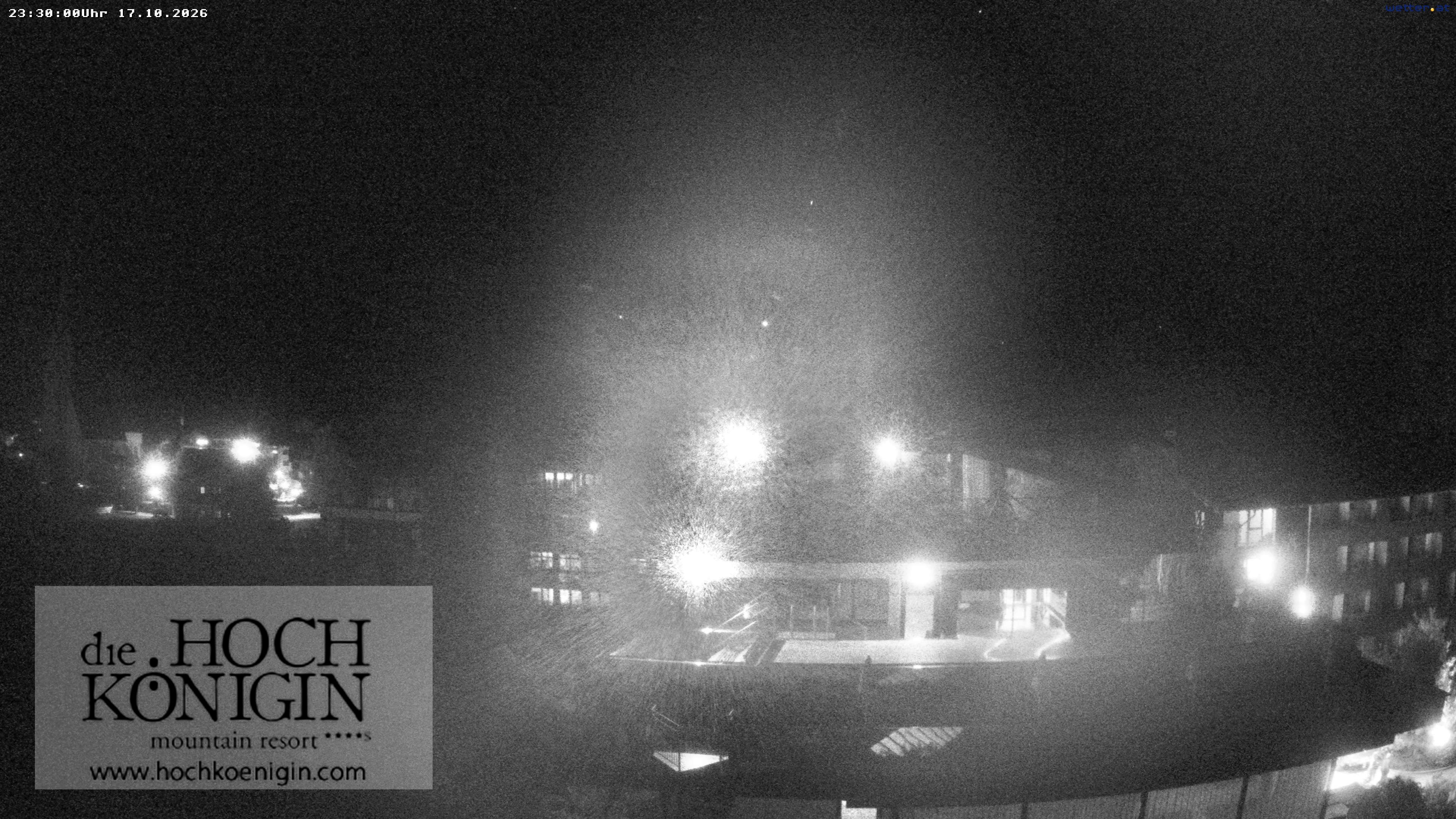 Archived image Webcam Maria Alm - View Hotel Hochkönigin