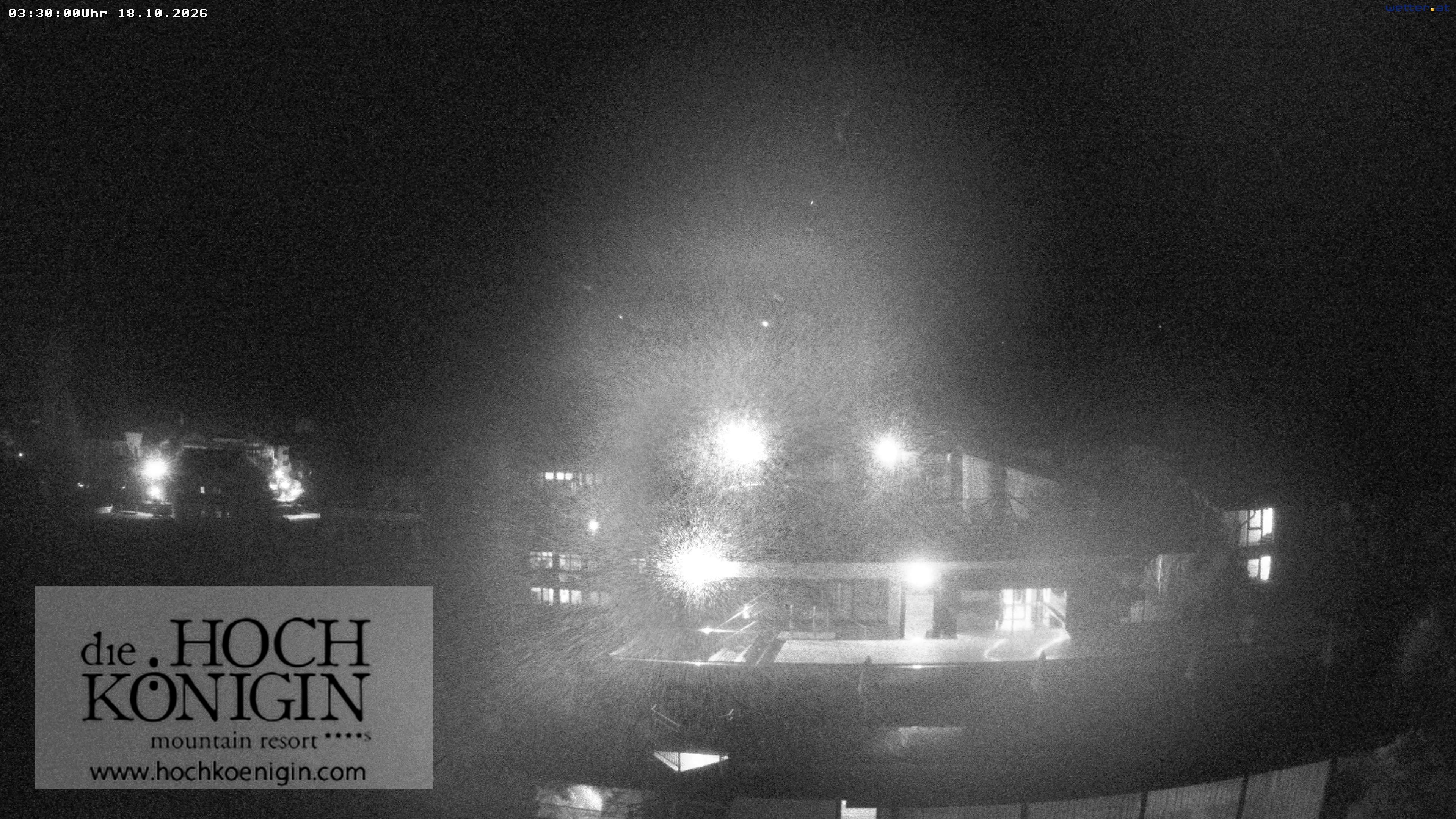 Archived image Webcam Maria Alm - View Hotel Hochkönigin