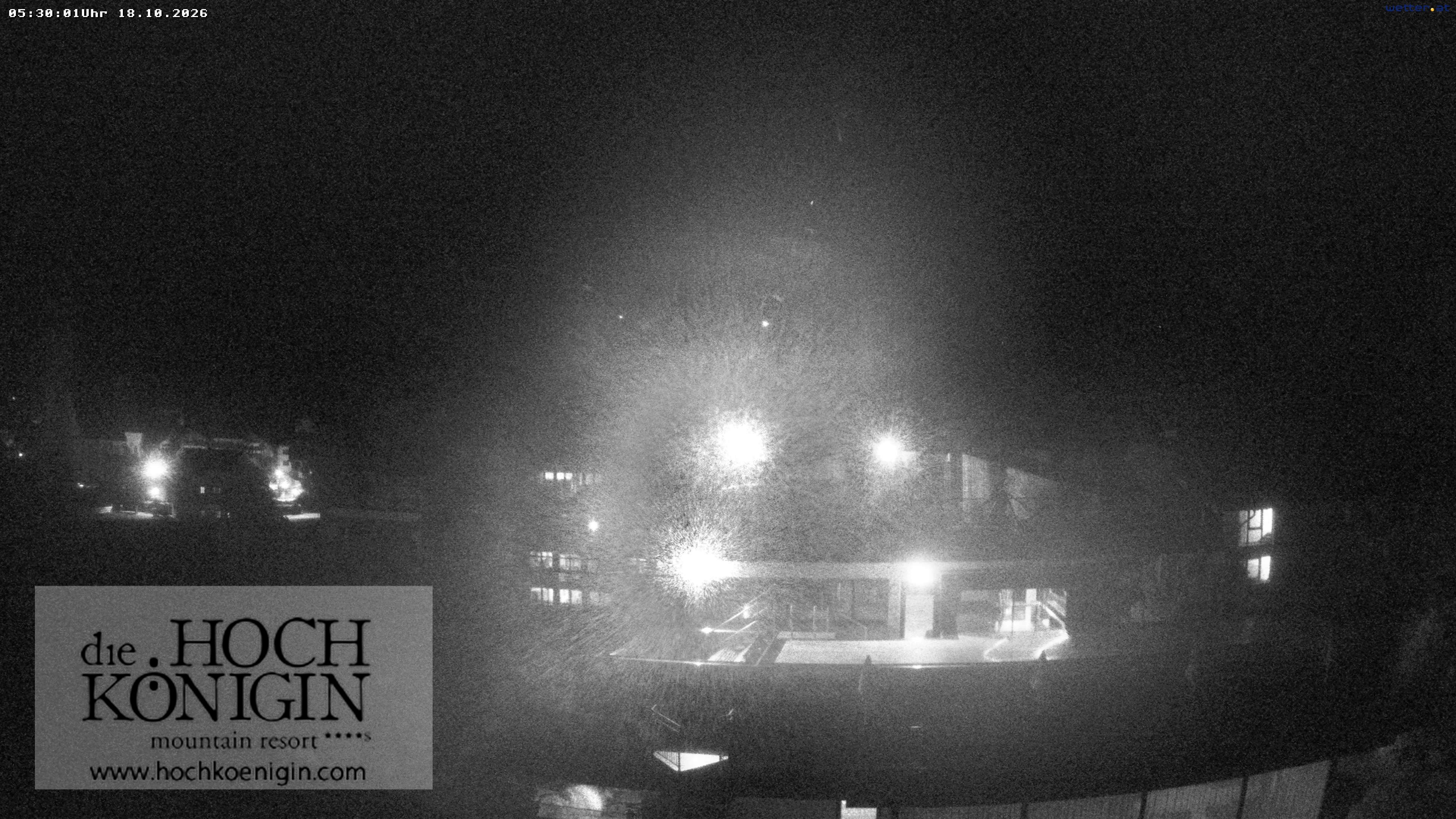 Archived image Webcam Maria Alm - View Hotel Hochkönigin