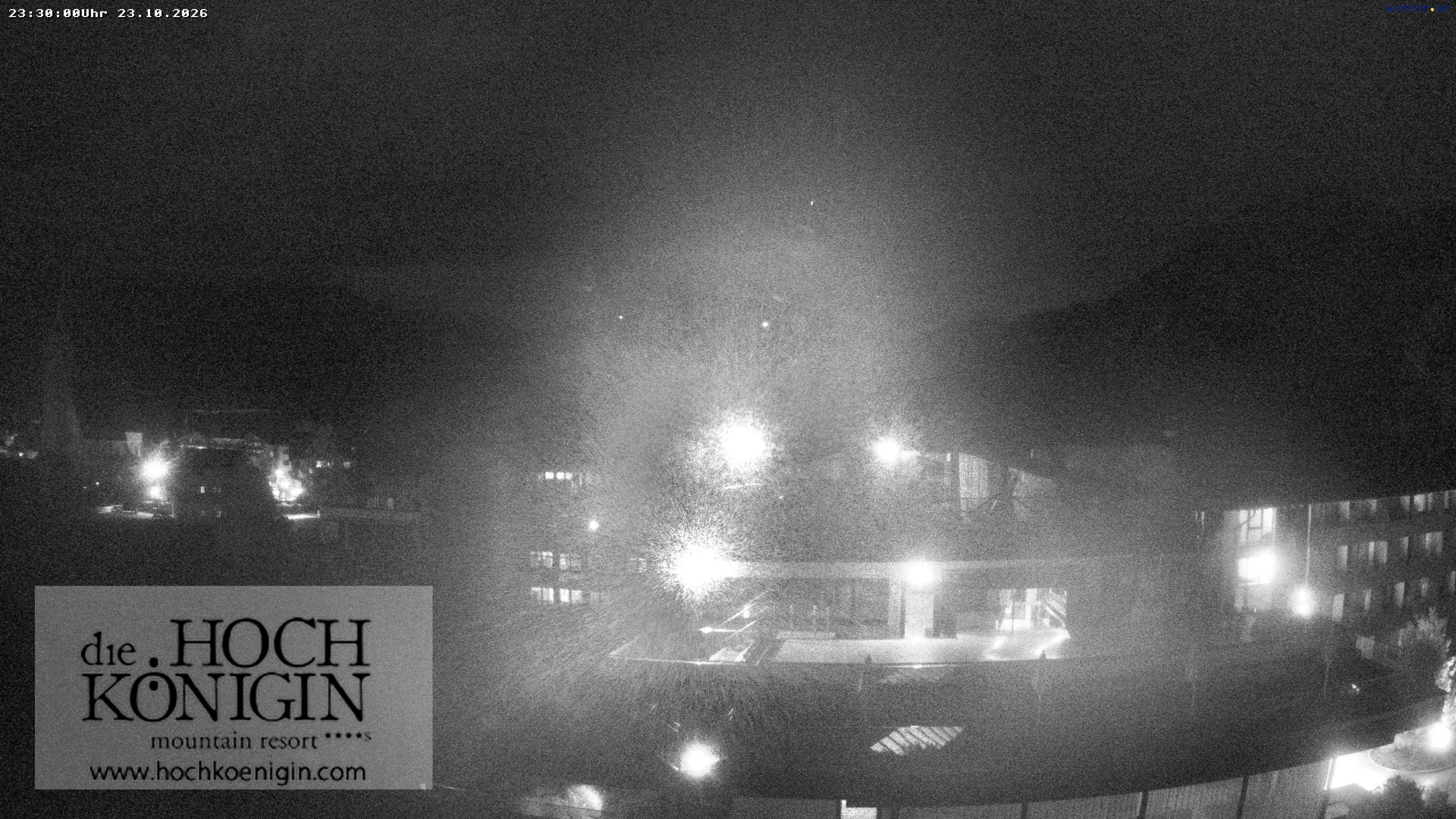 Archived image Webcam Maria Alm - View Hotel Hochkönigin