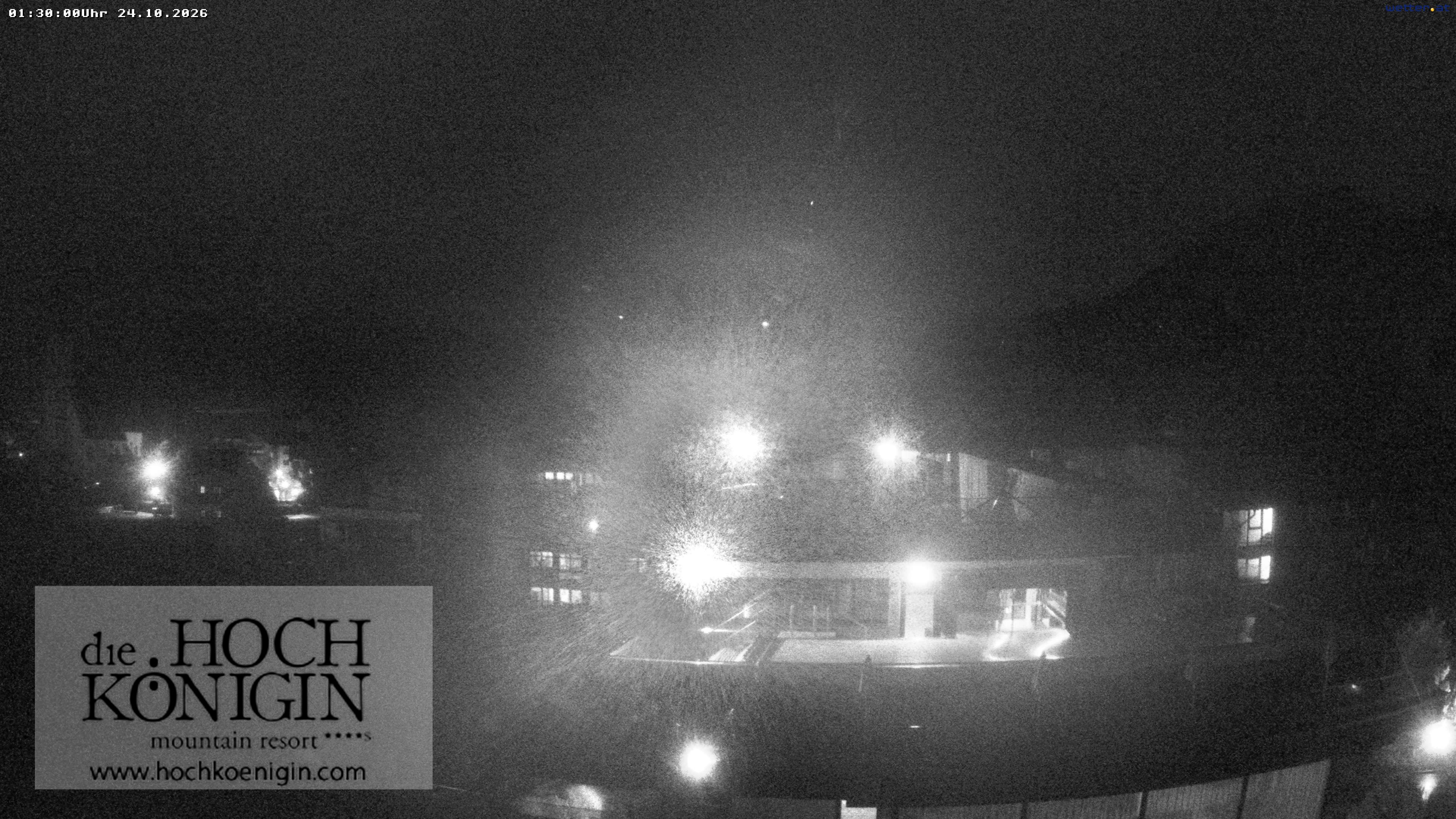 Archived image Webcam Maria Alm - View Hotel Hochkönigin