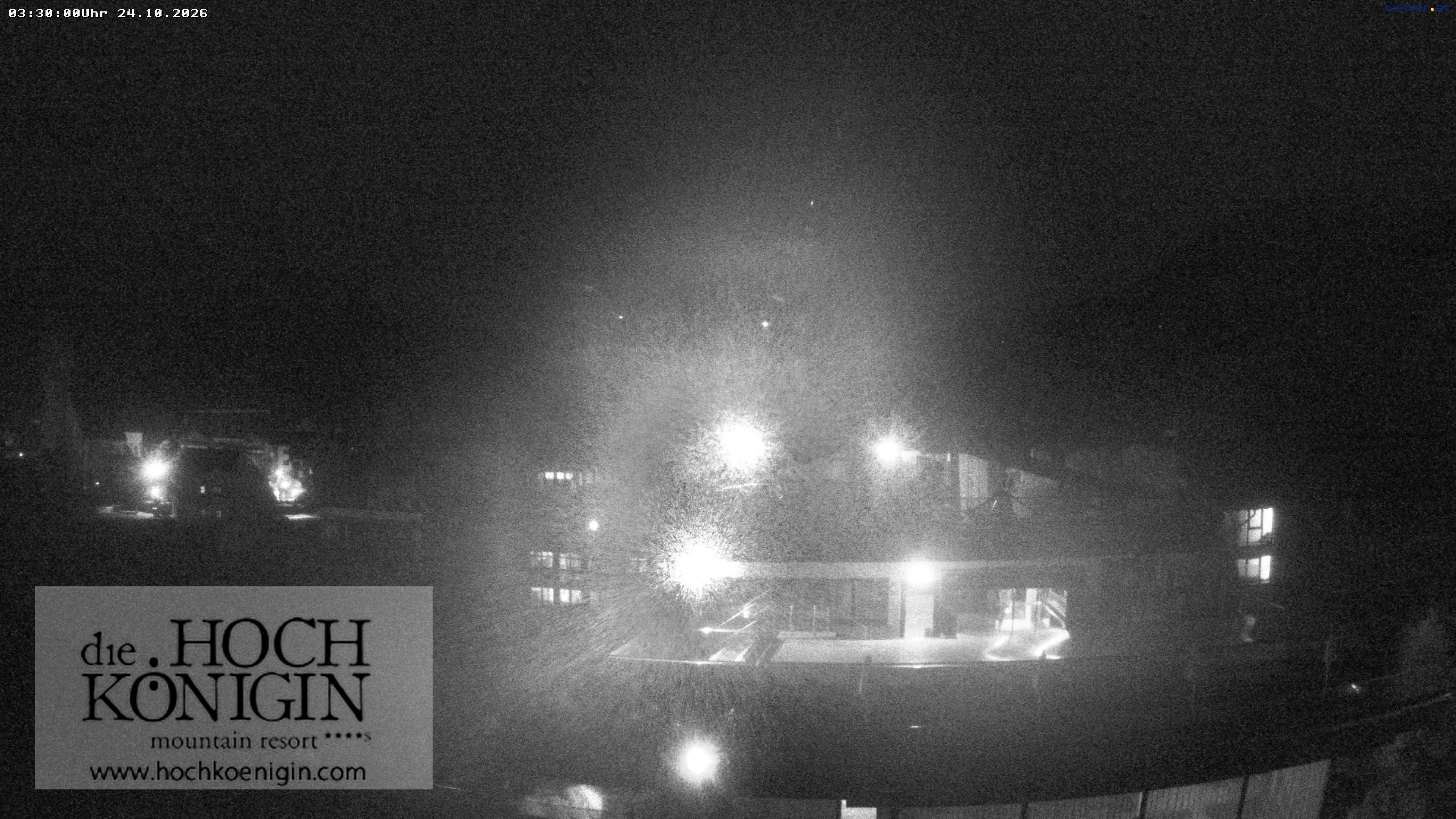 Archived image Webcam Maria Alm - View Hotel Hochkönigin