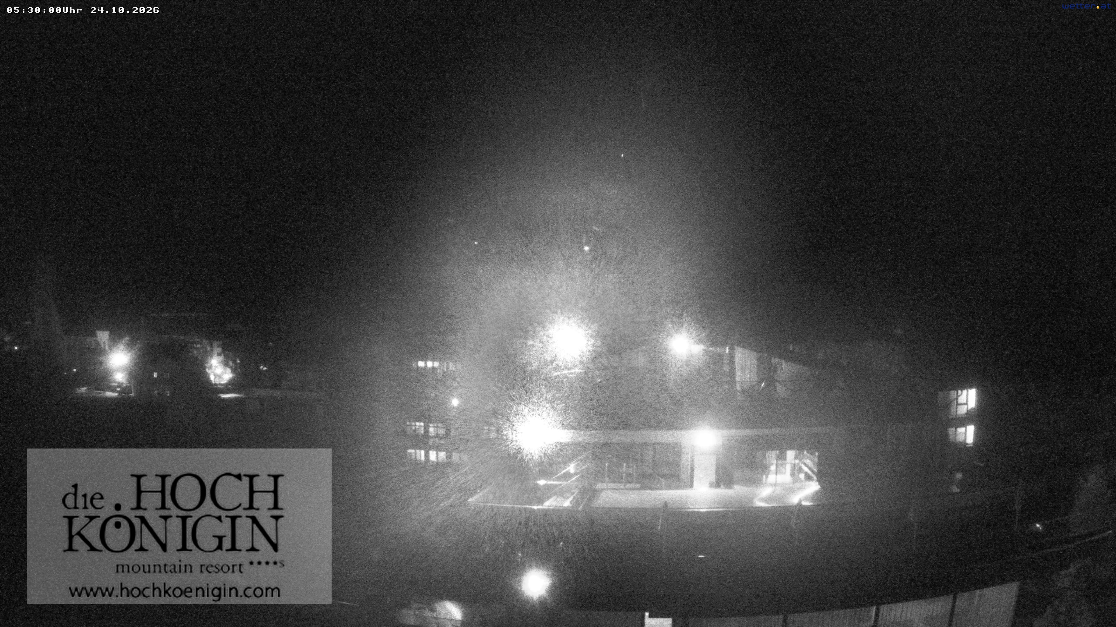 Archived image Webcam Maria Alm - View Hotel Hochkönigin