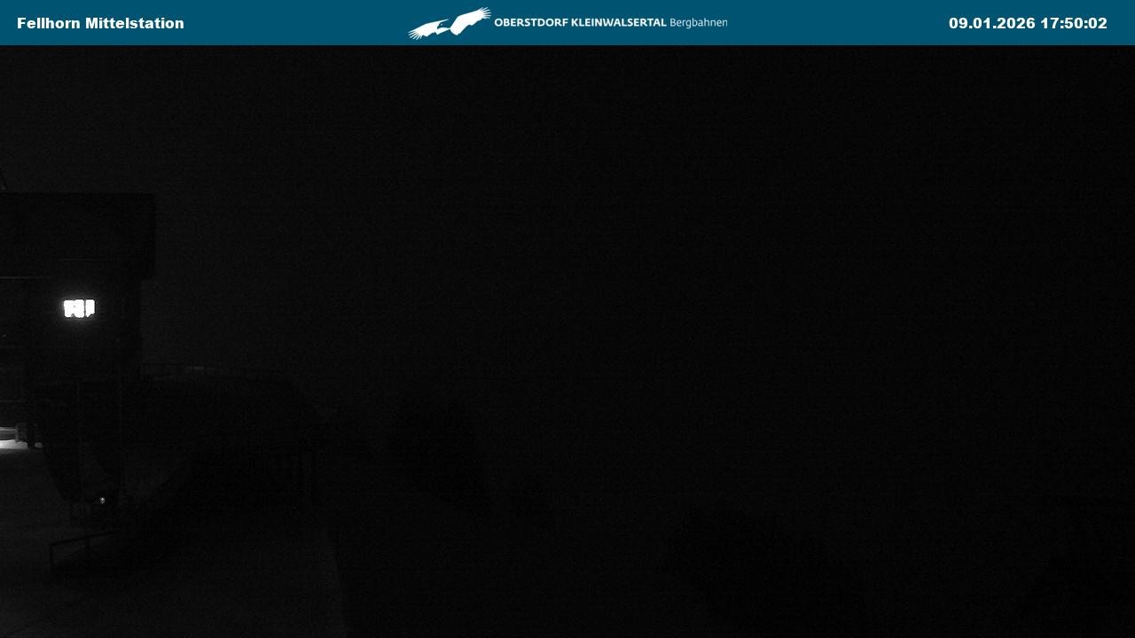 Archiv Foto Webcam Mittelstation am Fellhorn