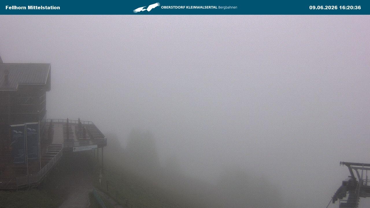 Archiv Foto Webcam Mittelstation am Fellhorn